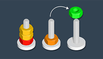 🔩 Nuts and Bolts Sort Solver picture